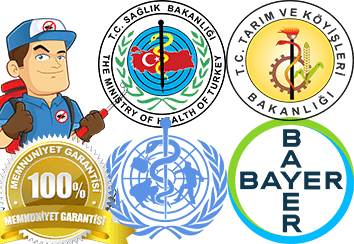 ilaçlama sertifikaları