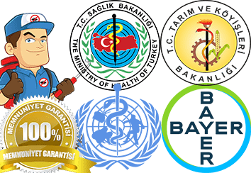 ilaçlama sertifikaları