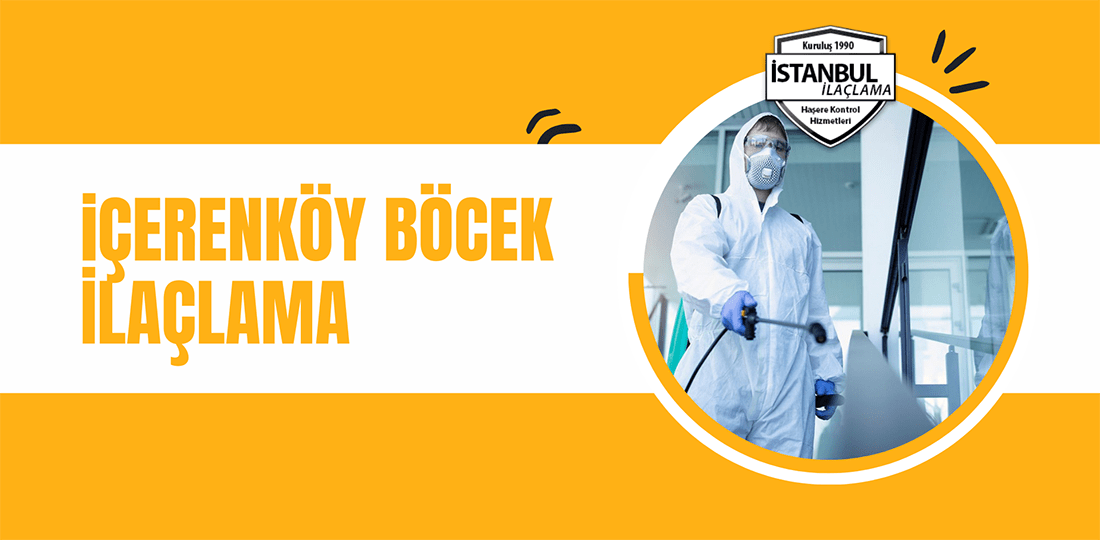 içerenköy böcek ilaçlama
